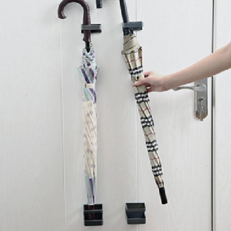 부착식 우산꽂이 우산 보관 거치대 정리대 수납 현관 베란다 수납장