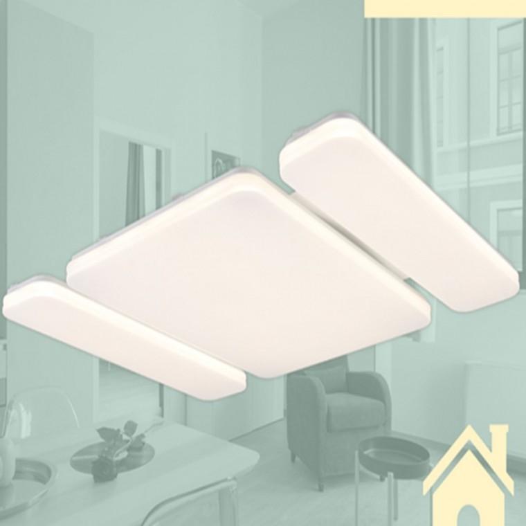 거실등 LED 인테리어 주백색 조명 5등 125W 천정등교체