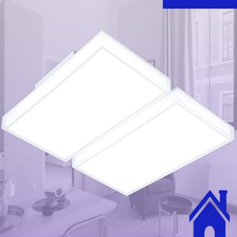 거실등 LED 크리스탈 시스템 조명 4등 100W 방등교체