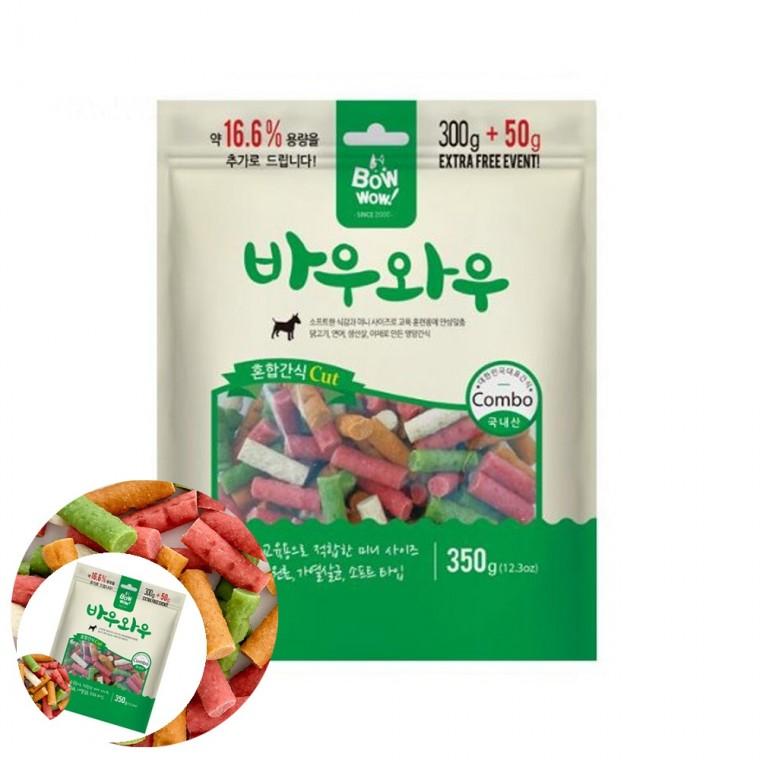 노령견간식 반려견간식 애견영양간식 강아지훈련간식 강아지산책간식 강아지 간식 혼합Cut 350g