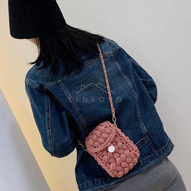 가방뜨기 손뜨개 뜨개소품 패키지 코바늘diy 뜨개질