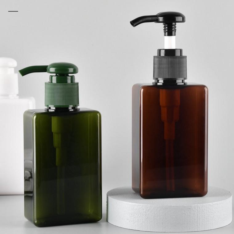 디스펜서 펌프 사각 샴푸 그린 펌핑 공병 150ml