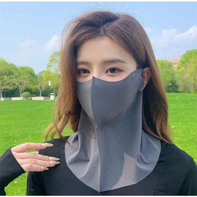 아이스 골프 마스크 자외선차단 UV 햇빛가리개 안면 쿨마스크