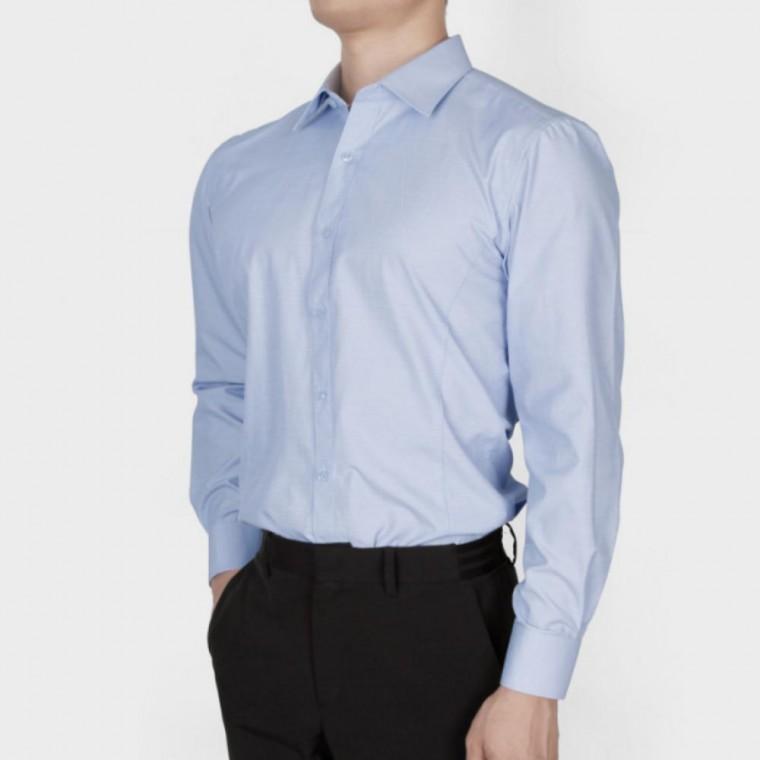 남성 긴팔 면접 하객룩 정장 직장인 남방 카라 셔츠