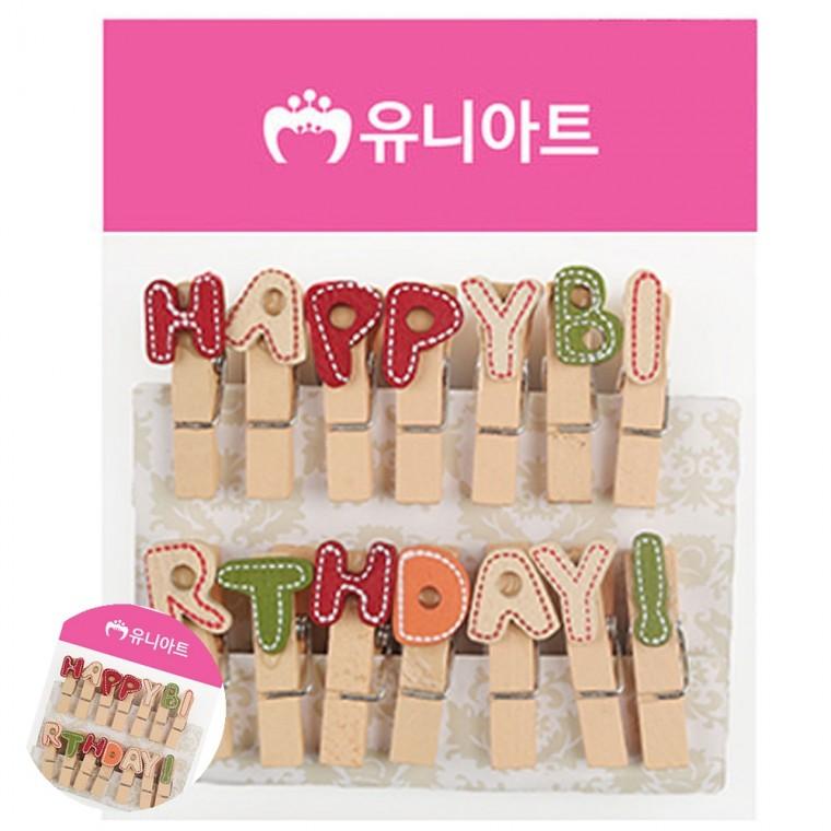종이고정 종이집게 클립집게 서류클립 서류집게 우드 팬시나무 집게 13번