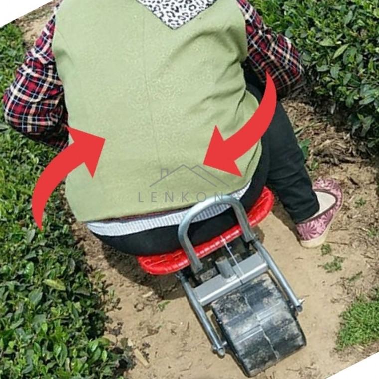 텃밭회전의자 고추작업의자 바퀴의자 밭의자 다용도의자 농촌의자