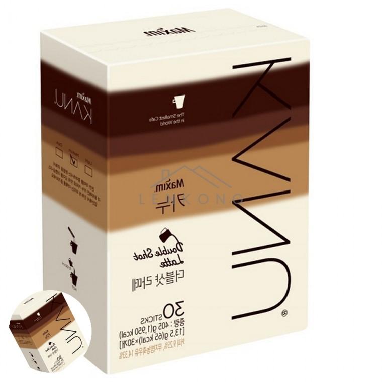 카누 더블샷라떼 13.5gx30T 사무실커피 커피라떼 카페라떼스틱 커피믹스 카페라떼믹스