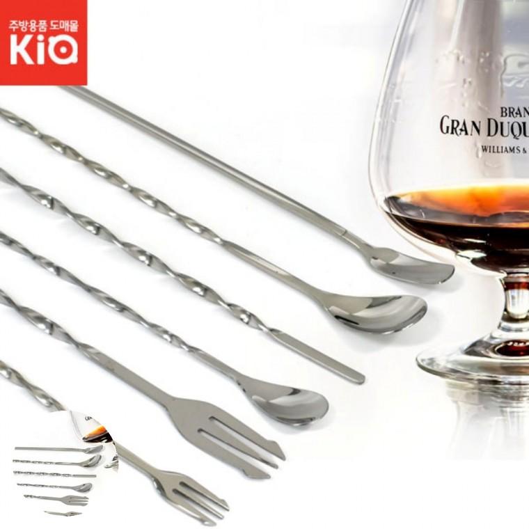 커피수저 칵테일바스푼 카페바스푼 우유거품수저 긴수저 머들러