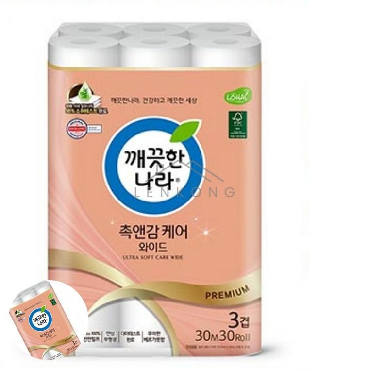 화장지 30Mx30 롤화장지 화장지3겹30롤 30롤 생활용품 부드러운화장지