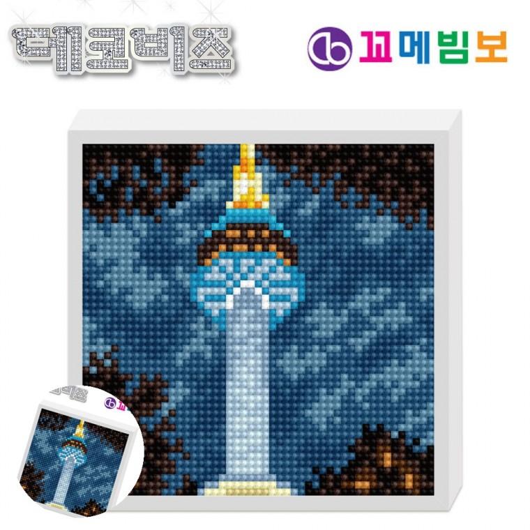 보석십자수도안 액자보석십자수 비즈공예키트 어린이보석십자수 보석십자수DIY 데코비즈 150 보석십자수 A0