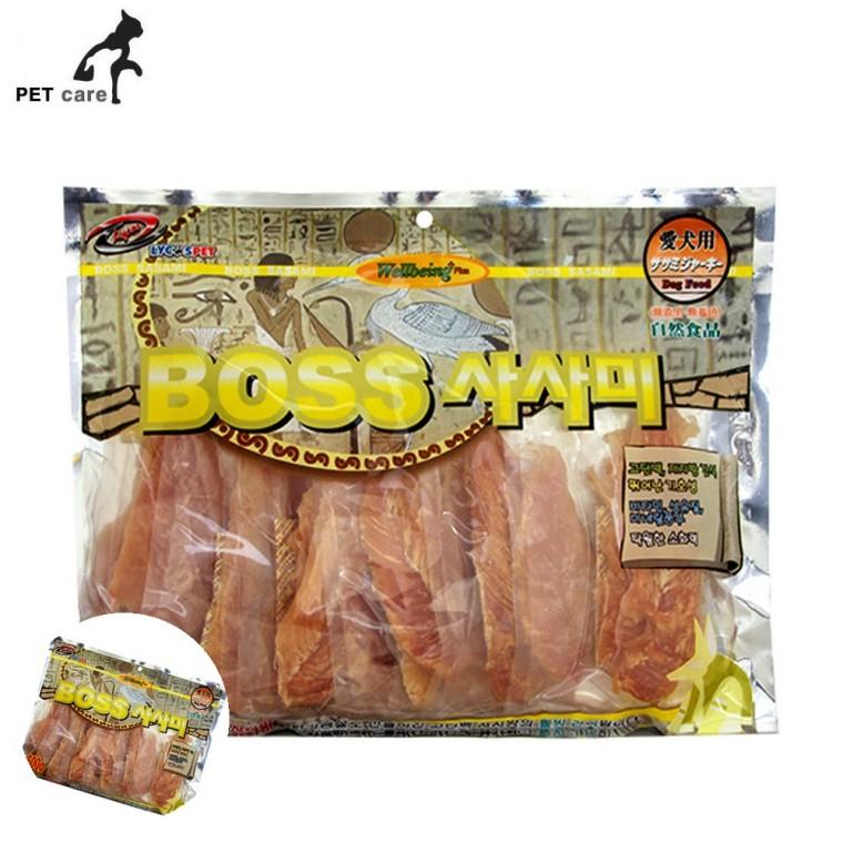 애완견간식 강아지영양간식 반려견간식 애견간식 강아지훈련간식 BOSS 홀 사사미바 500g
