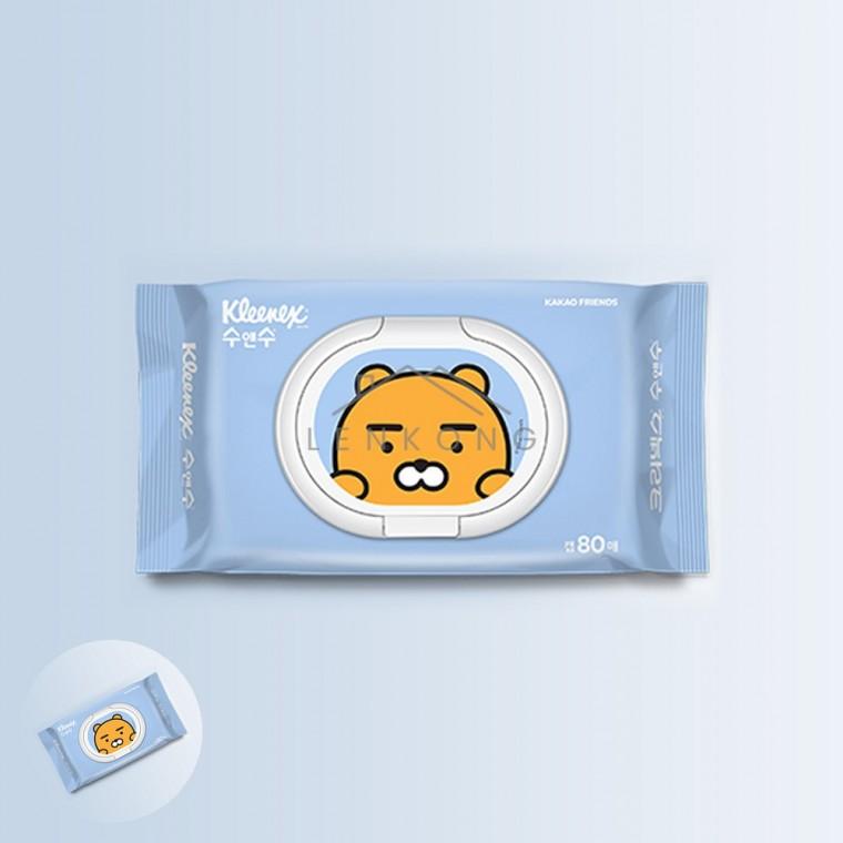 물티슈캡형80매 라이언 유아물티슈 대형물티슈 대용량물티슈 순한아기물티슈 출산용품