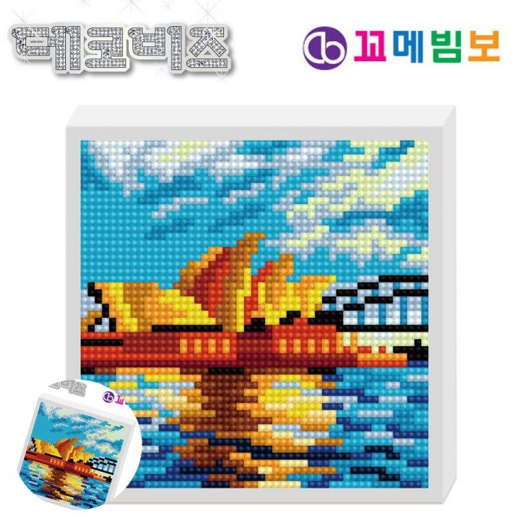 초등십자수 어린이보석십자수 비즈공예키트 구슬십자수 비즈아트 데코비즈 150 보석십자수 A06 오페라하우