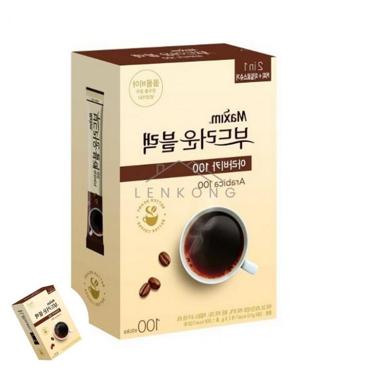 아라비카100 부드러운블랙믹스 2.8gx100T 믹스커피스틱 스틱커피 커피믹스대용량 커피믹스스틱 회사간식