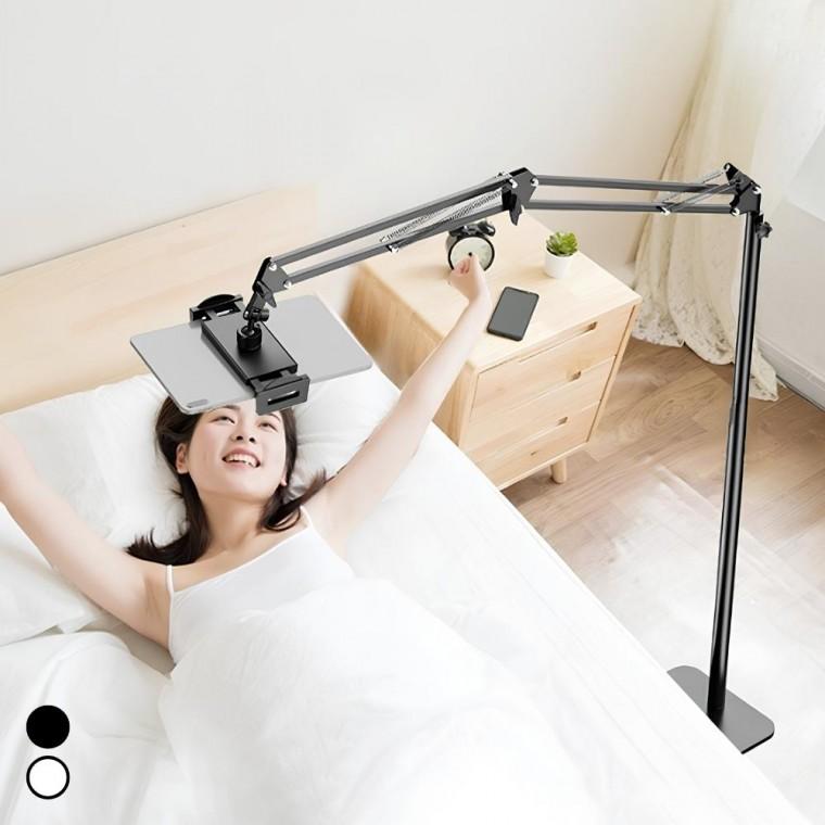 침대 핸드폰 거치대 누워서 태블릿 자바라 스탠드