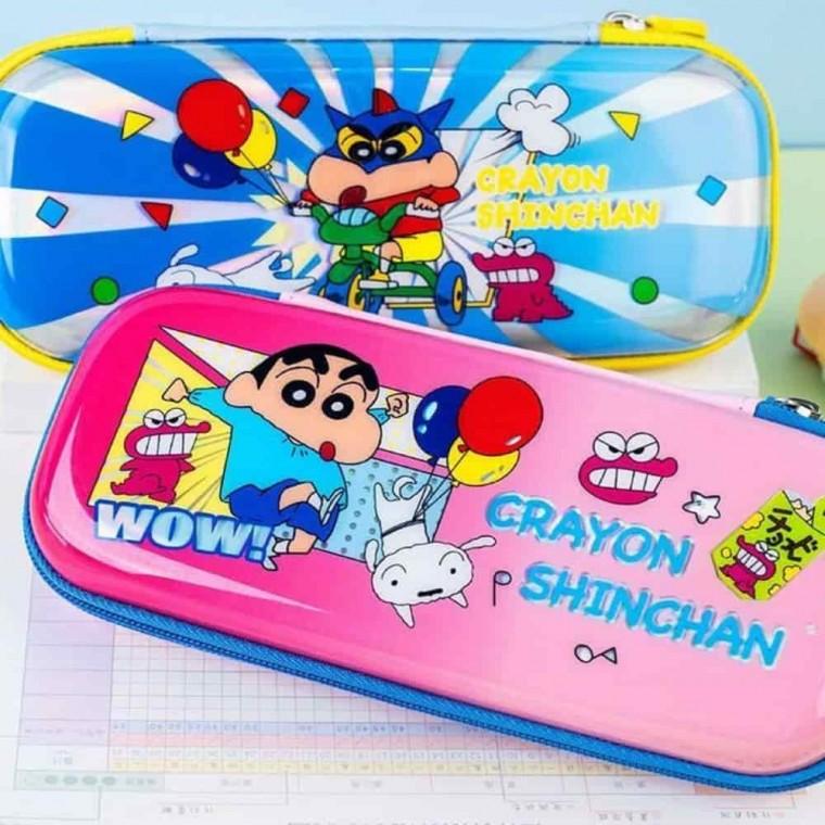 예쁜문구용품 짱구필통 예쁜문구류 캐릭터필통 짱구 EVA필통