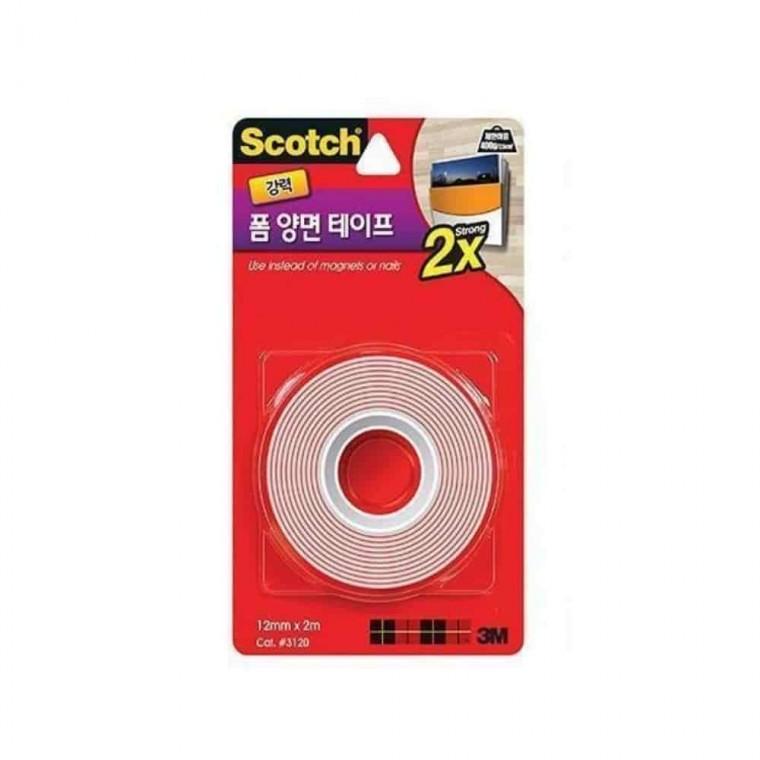 강력테이프 벽면부착테이프 접착테이프 강한양면테이프 폼 양면 테이프 12mm