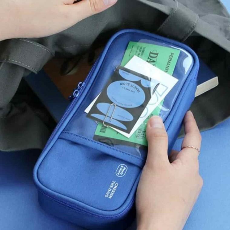 포켓파우치 지퍼필통 학교필통 예쁜필통 필통