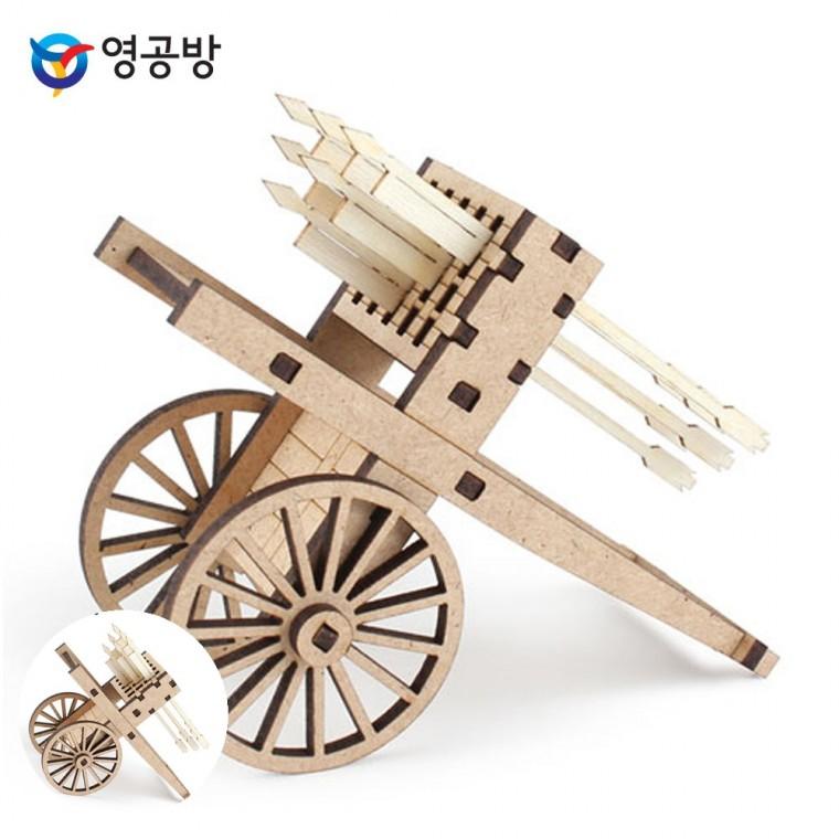 피규어 나무판조립키트 목재조립장난감 만들기키트 나무모형집 영플래닛 신기전기화차
