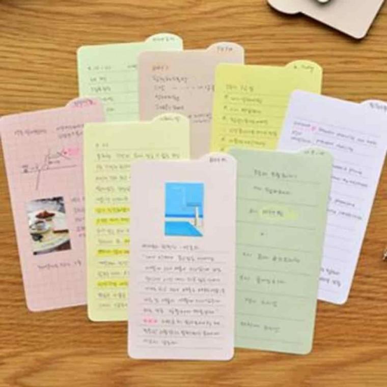 귀여운메모지 사무용품 떡메모지 점착식메모지 점착식 메모지 라인업
