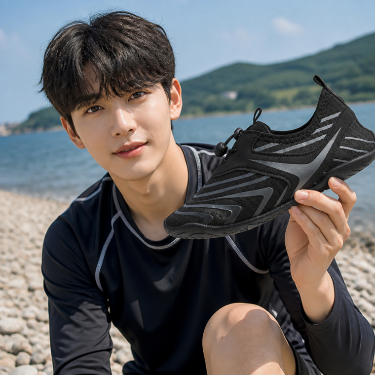 해변 물놀이 신발 수영장 아쿠아슈즈 285mm 계곡 휴가용 워터 슈즈