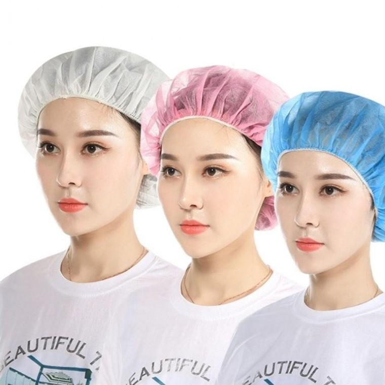 대용량 부직포 요리 헤어캡 일회용 위생 모자 100매