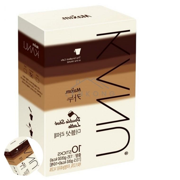 카누 더블샷라떼 13.5gx10T 믹스커피 일회용커피믹스 커피믹스 카페라떼믹스 사무실커피