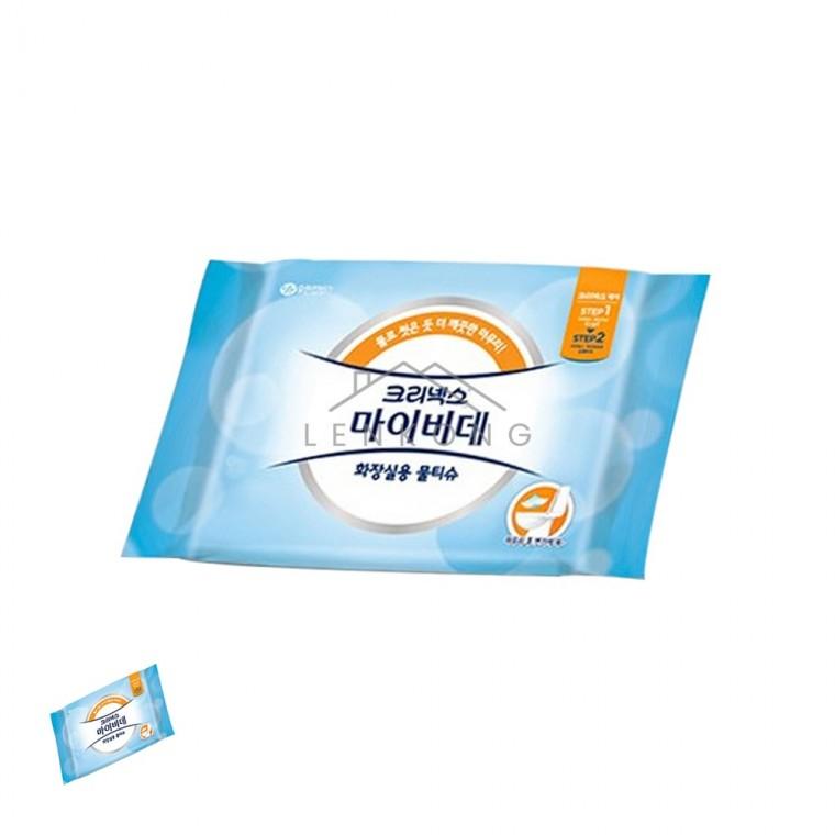물티슈리필 46매 페미닌티슈 화장실물티슈 위생물티슈 화장실용물티슈휴대용 비데물티슈