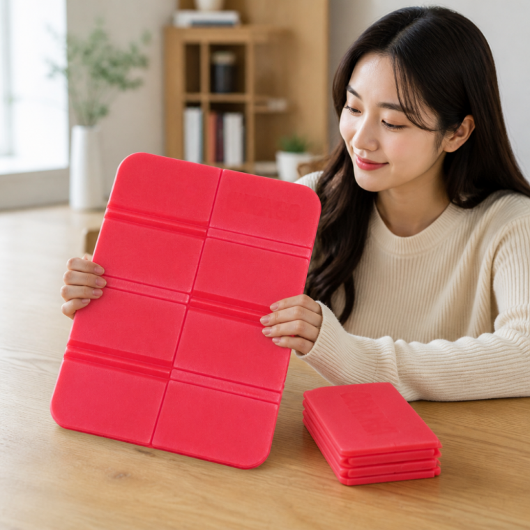 낚시 등산 캠핑용 XPE 발포 매트 2p 접이식 1인용 깔개