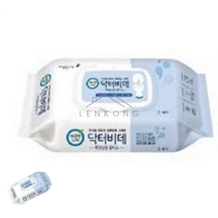 비데 물티슈 46매x4개입 물에녹는물티슈 강아지물티슈 화장실용물티슈 휴대용비데 여성물티슈