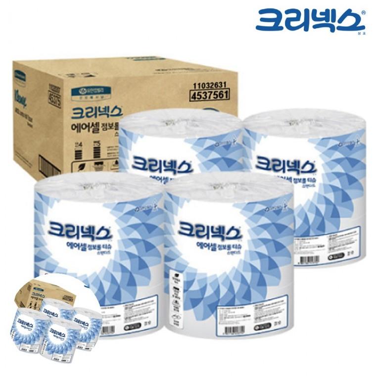 롤휴지 롤화장지 화장실롤휴지 점보롤화장지 대형롤화장지 점보롤 화장지 에어셀 스탠다드180 3롤 x 4개