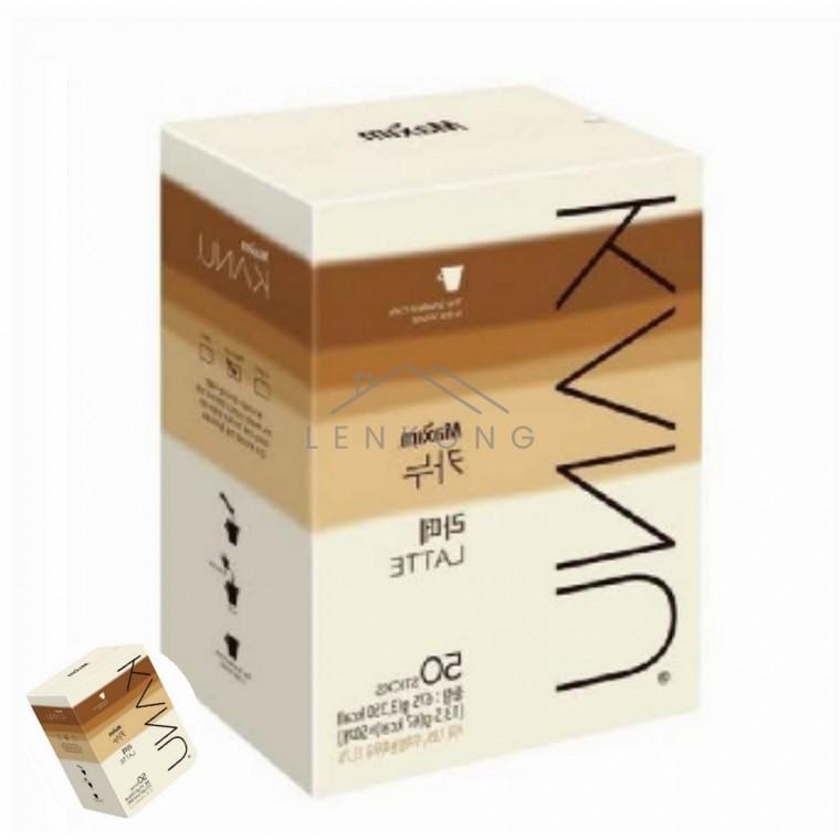 카누라떼 12gx50T 믹스라떼 일회용커피 카페라떼스틱 커피라떼 사무실커피