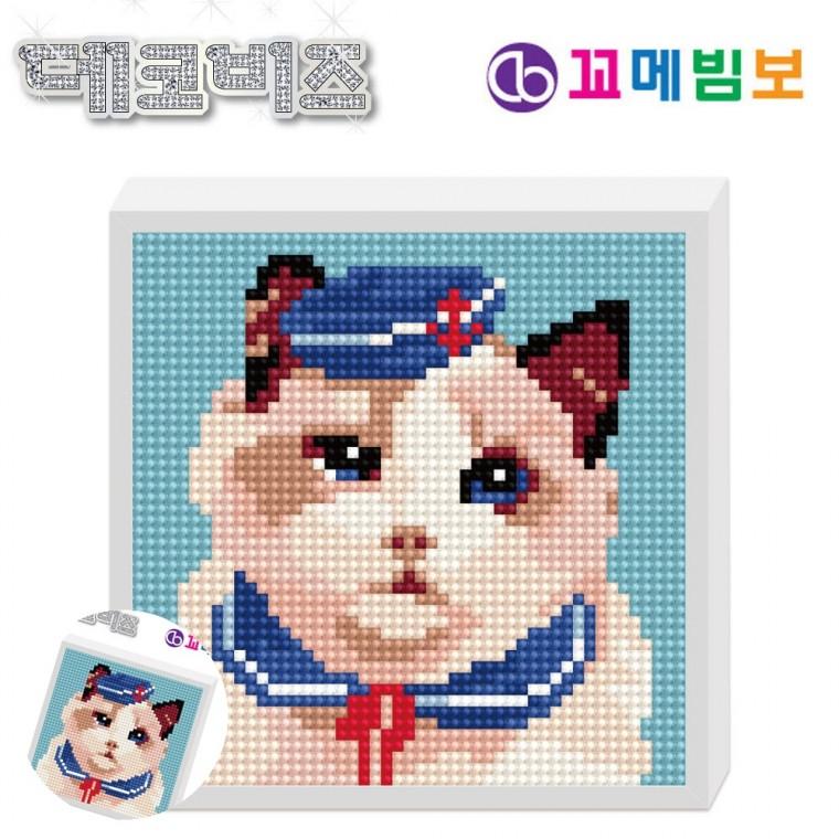 어린이십자수 DIY보석십자수 구슬십자수 어린이보석십자수 보석십자수DIY 데코비즈 150 보석십자수 G01 블