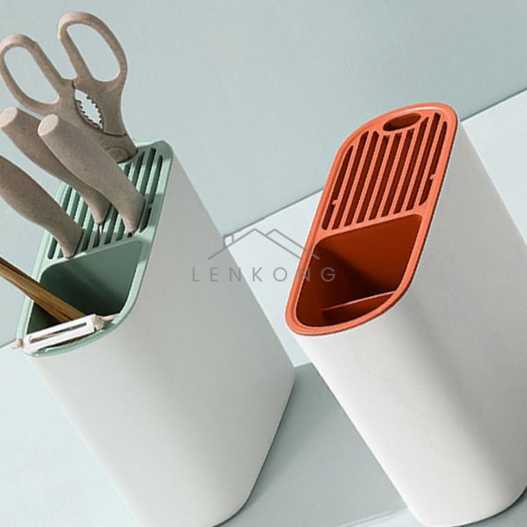 식기꽂이 칼집 주방멀티수납통 젓가락통 칼블럭 칼보관함