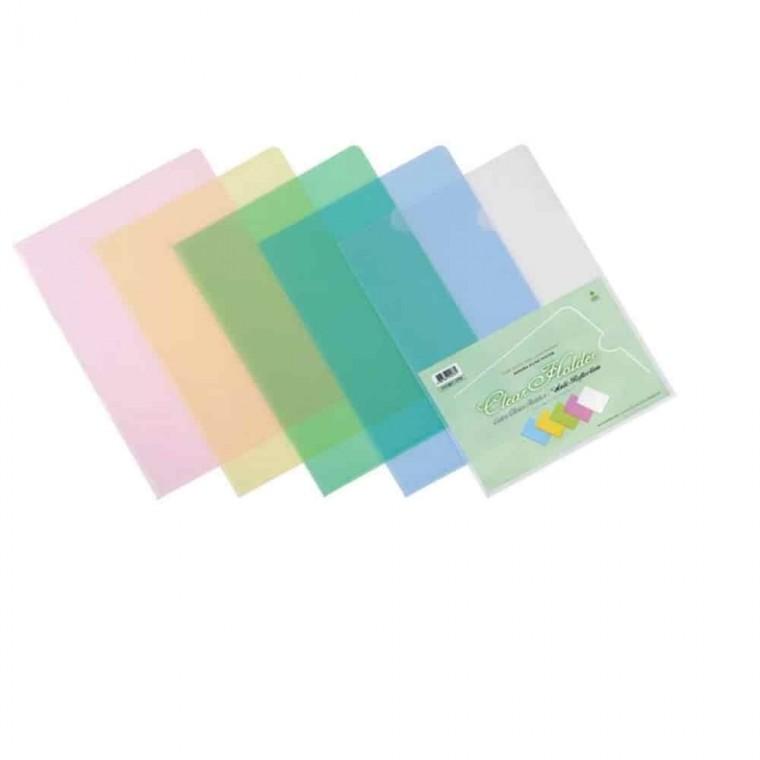 L자파일 L파일 포켓홀더 L홀더 클리어홀더 10p