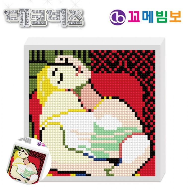 구슬십자수 액자보석십자수 초등십자수 보석십자수도안 DIY보석십자수 데코비즈 150 보석십자수 B07 꿈