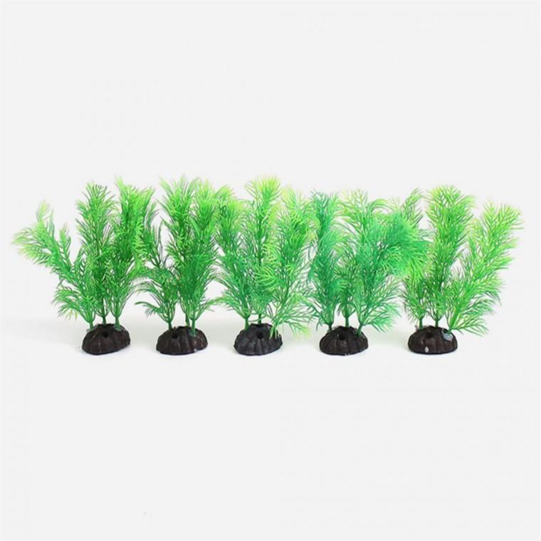 수족관 인조수초 5개 12cm 수족관장식