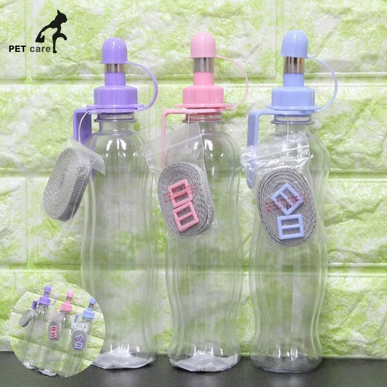 개물통 반려견급수기 반려견물통 애견물병 강아지산책물그릇 휴대용 물병 360ml 랜덤1개