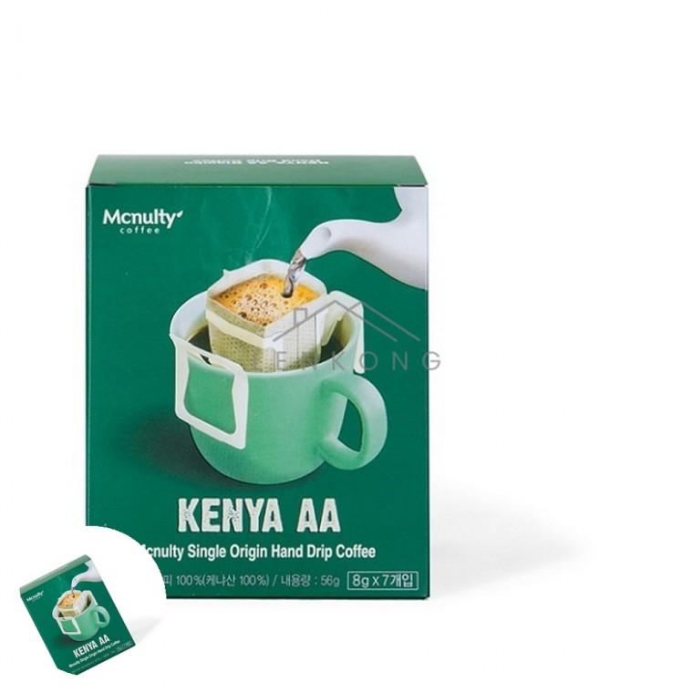 맥널티 핸드 드립커피케냐AA 키암부 8g×7T 커피선물세트 캠핑용핸드드립 핸드드립 드립커피세트 핸드드립