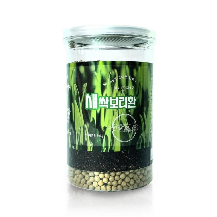 헬로우그린 국내산 새싹보리환 300g(통) 보리새싹환