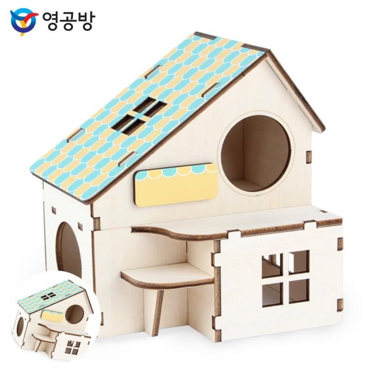 햄스터집 고슴도치하우스 햄스터장난감 토끼은신처 고슴도치집 햄스터 하우스 시리즈 2층집