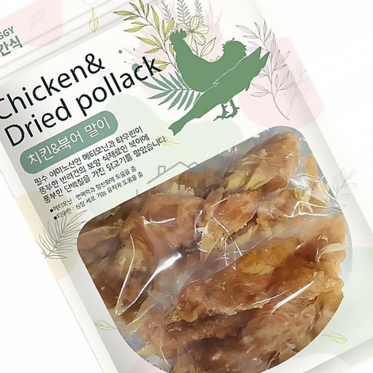 애완동물간식 치킨&북어말이 멍멍이간식 반려동물간식 펫간식 반려견간식 애견간식