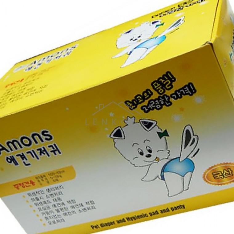 애완견기저귀 중형견 10매 애견기저귀 강아지매너벨트 반려견기저귀 강아지생리패드 애견매너벨트