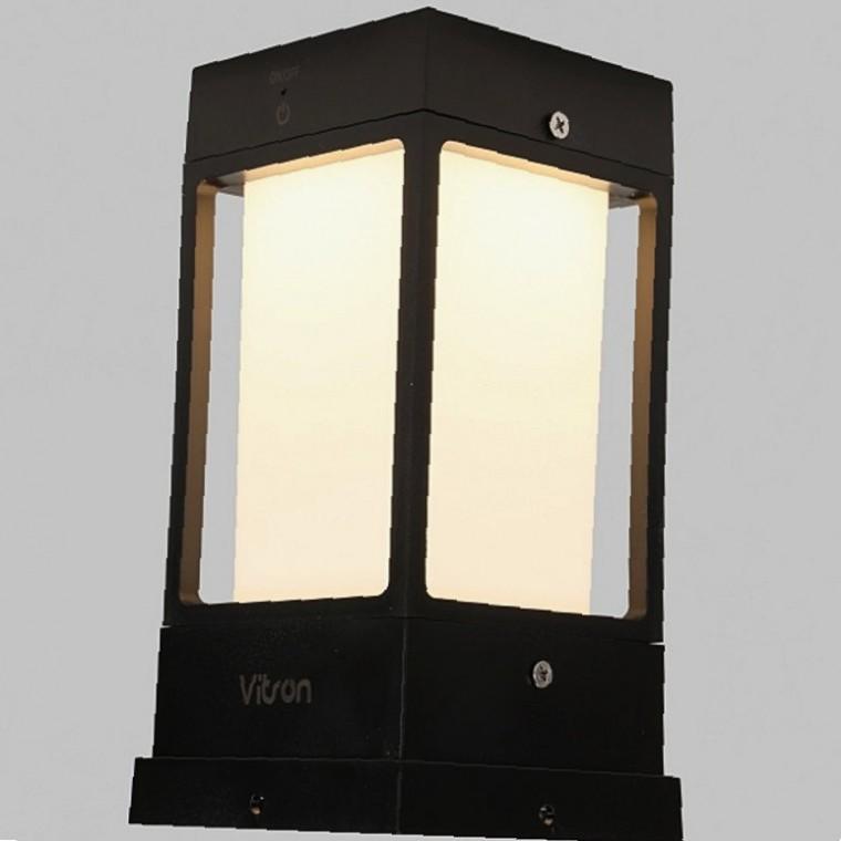 조경등 LED태양광정원등 태양광 LED 문주등 사각 전구색