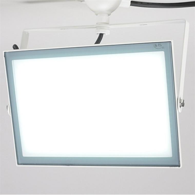 LED 사각 투광기 화이트 100W 주광색 주차장조명 방수투광기