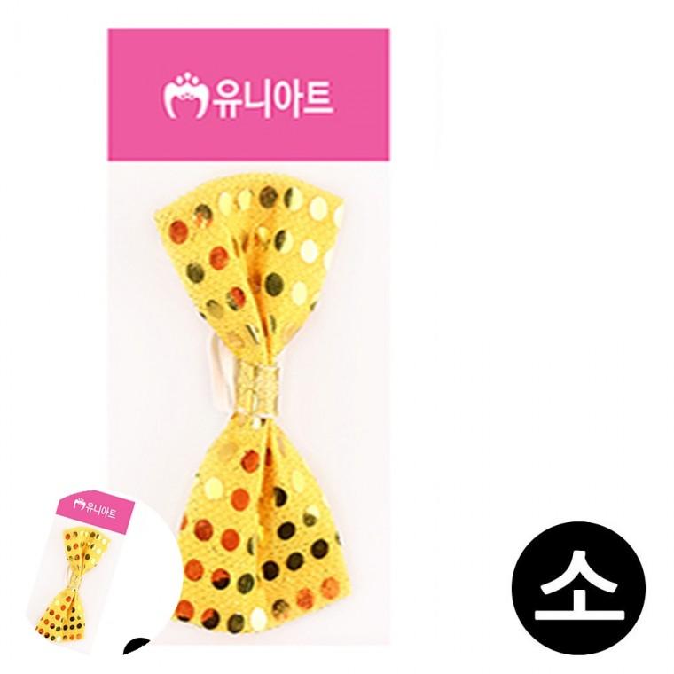 무난하게어울리는 아동나비넥타이 신랑넥타이 커플나비넥타이 결혼식나비넥타이 나비넥타이 소 금색