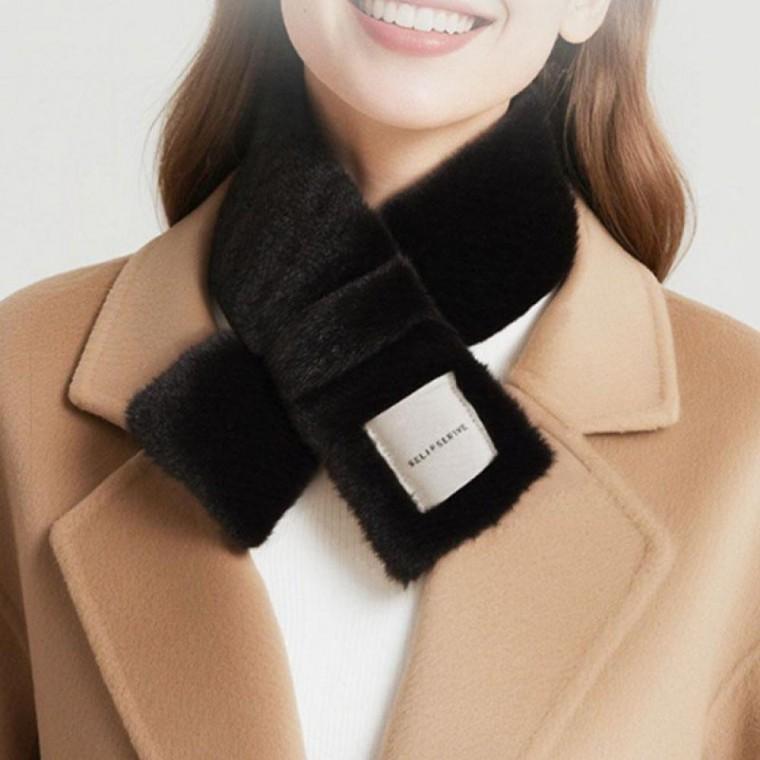보들보들 따뜻한 숏퍼 머플러 쁘띠목도리 겨울 여성목도리 넥워머