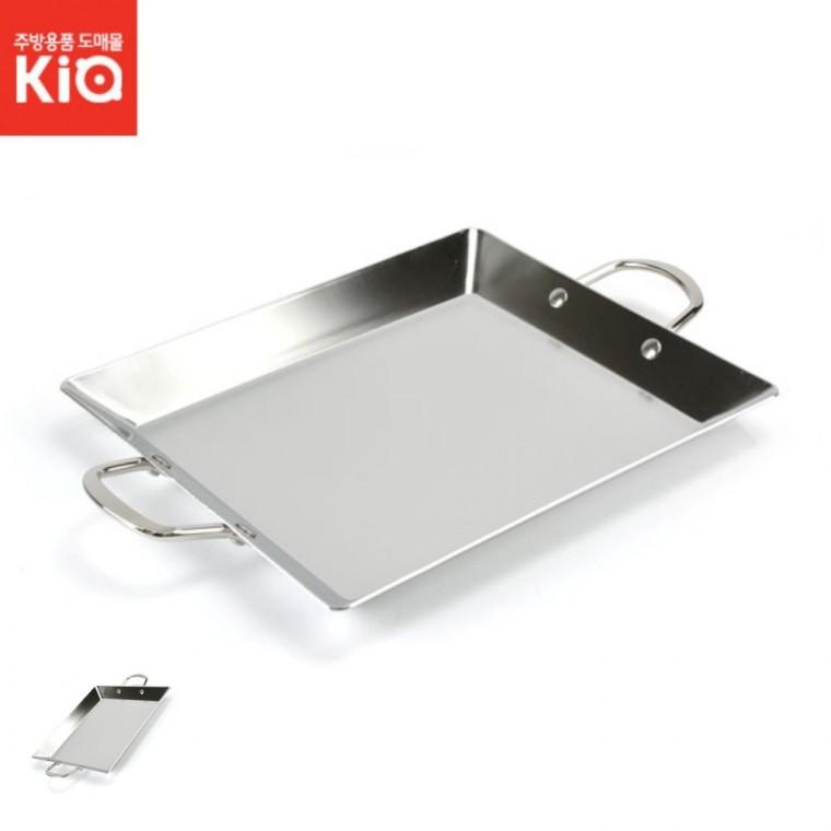 업소용사각팬 닭갈비팬 스텐철판팬 사각볶음팬 인덕션견용팬 순대볶음사각팬