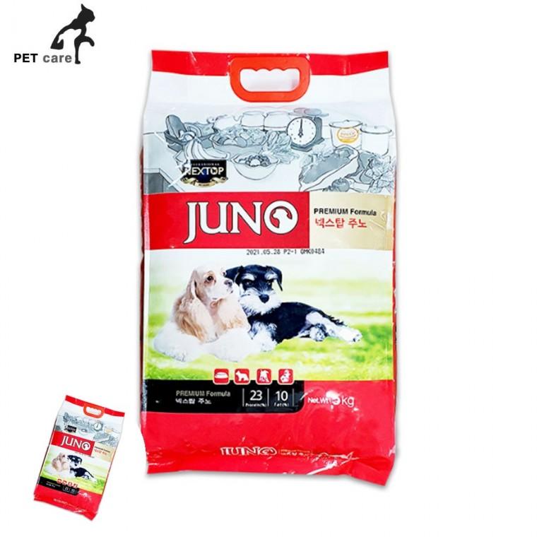 건강한사료 강아지건사료 강아지사료 강아지먹이 개사료 넥스탑 주노 애견사료 5kg