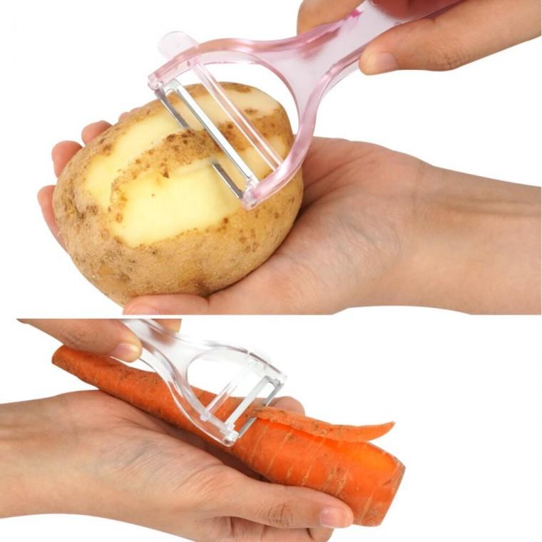 야채 싹제거 당근칼 세워지는 제거 감자칼